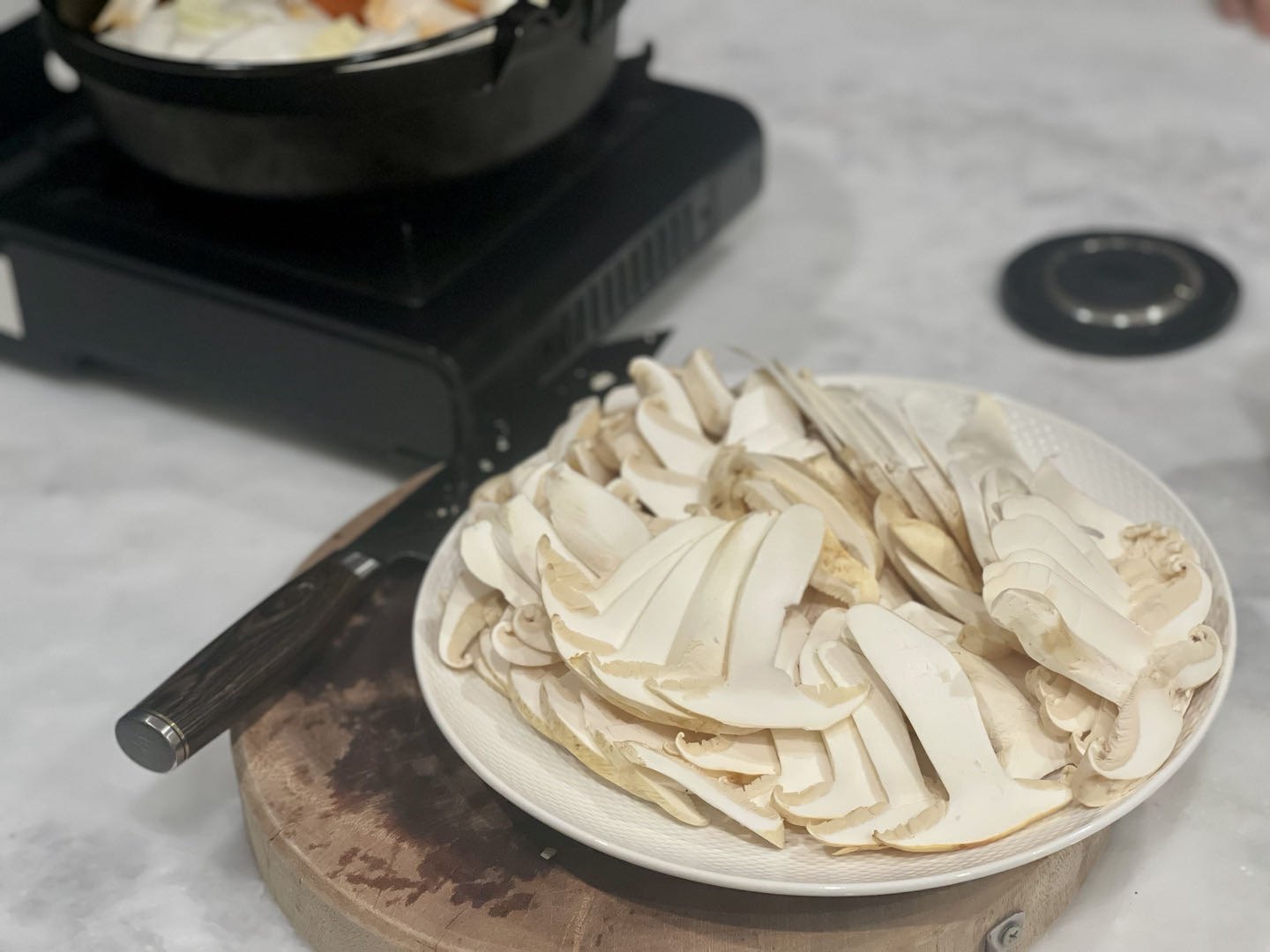 MORI TAKE 往年切片松茸实拍